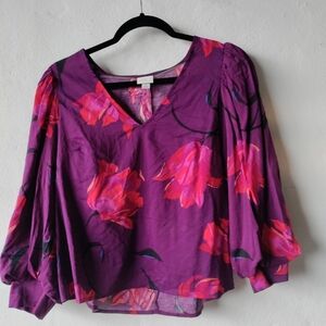 Medium Cotton Floral Blouse